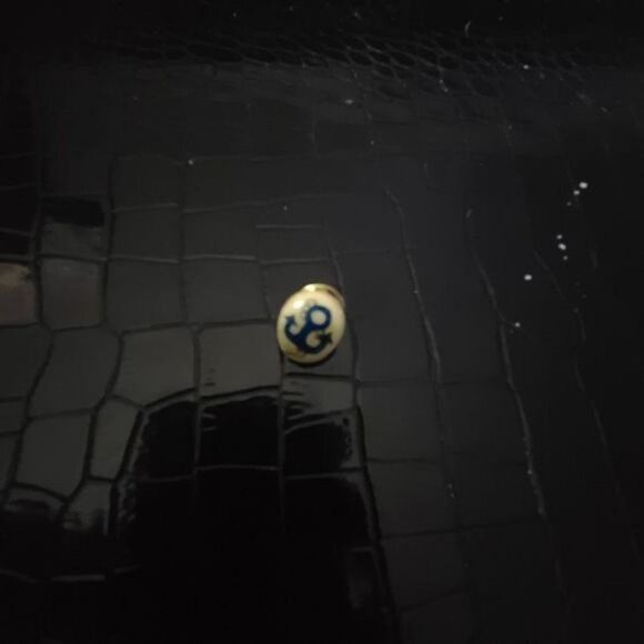 Vintage Anchor Small Pin Brooch Coastal Grandma - Picture 2 of 5